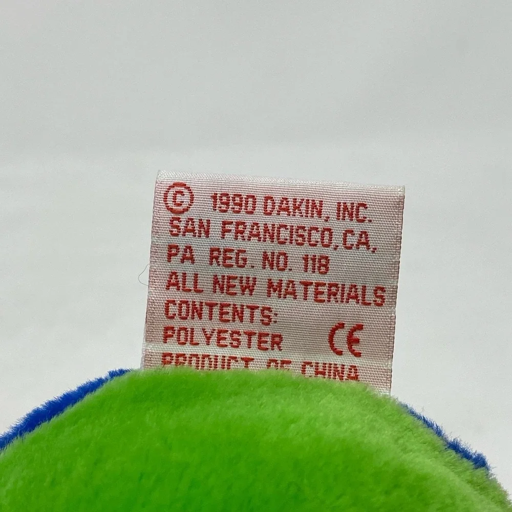 Vintage‎ 1990 Dakin Plush Carnival Clown Reversible Stuffed Toy 2 Sided Colorful